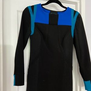 Cynthia Rowley. 32 inches long. Stretchy dress